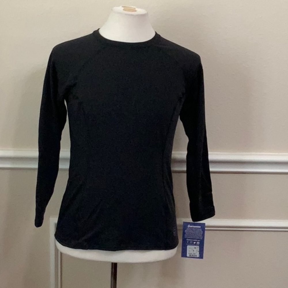 Polarmax SUPER MIDWEIGHT CREW - Black